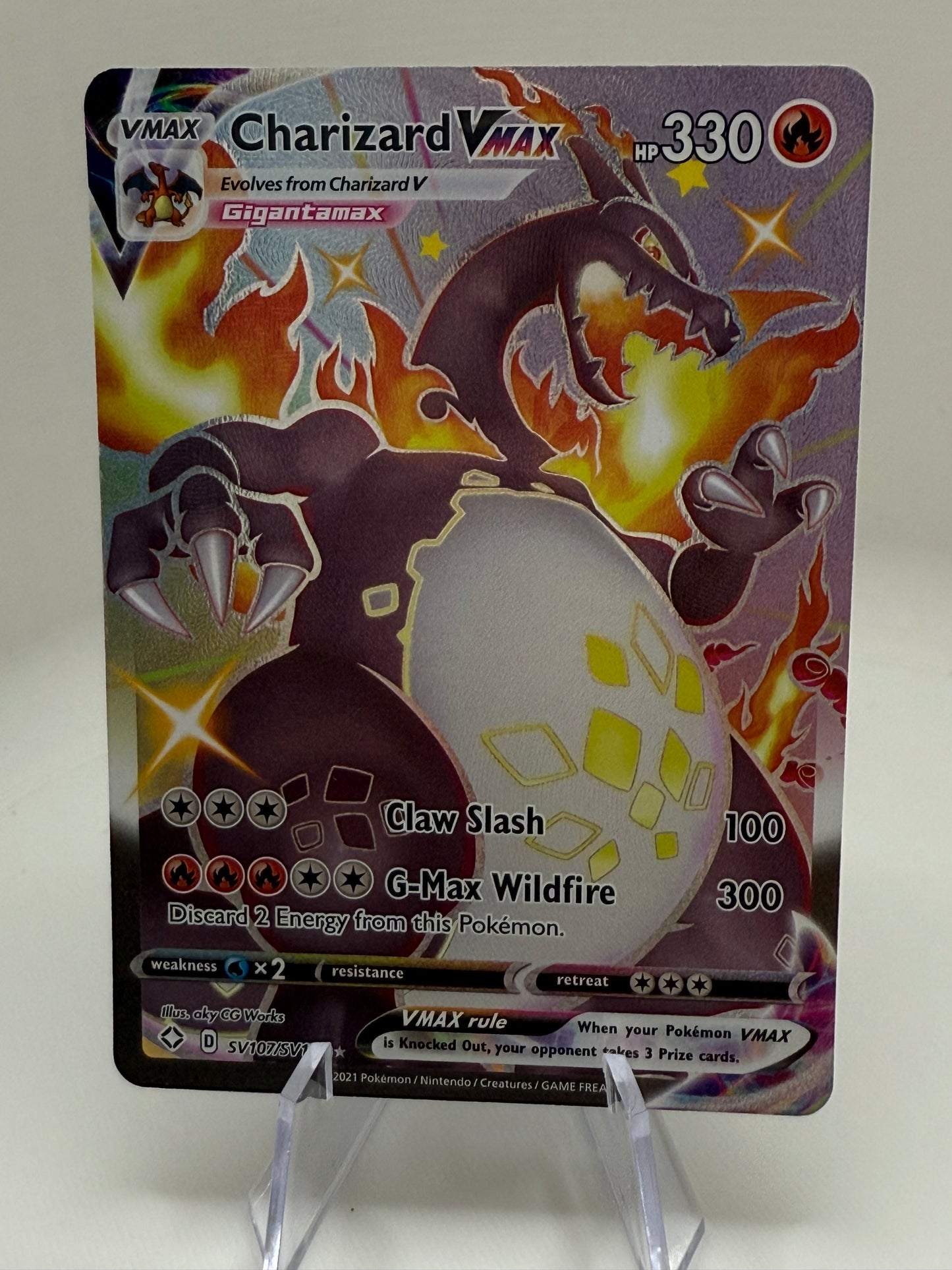 Charizard Vmax SV107/SV122